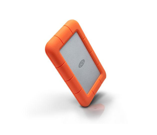 LaCie Rugged Mini 2TB USB 3.2 Gen. 1 Pomarańczowo-Szary - 298288 - zdjęcie 2